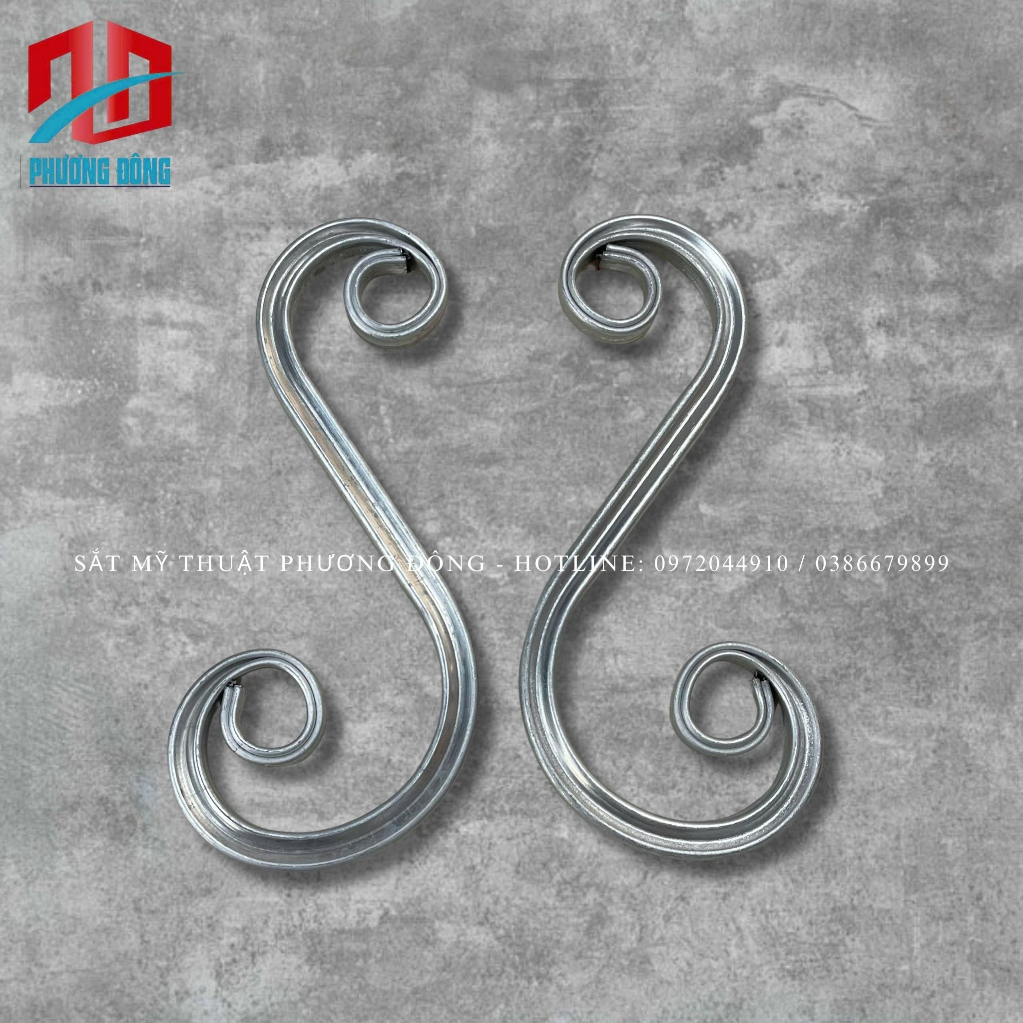 Chữ S lệch sắt hộp