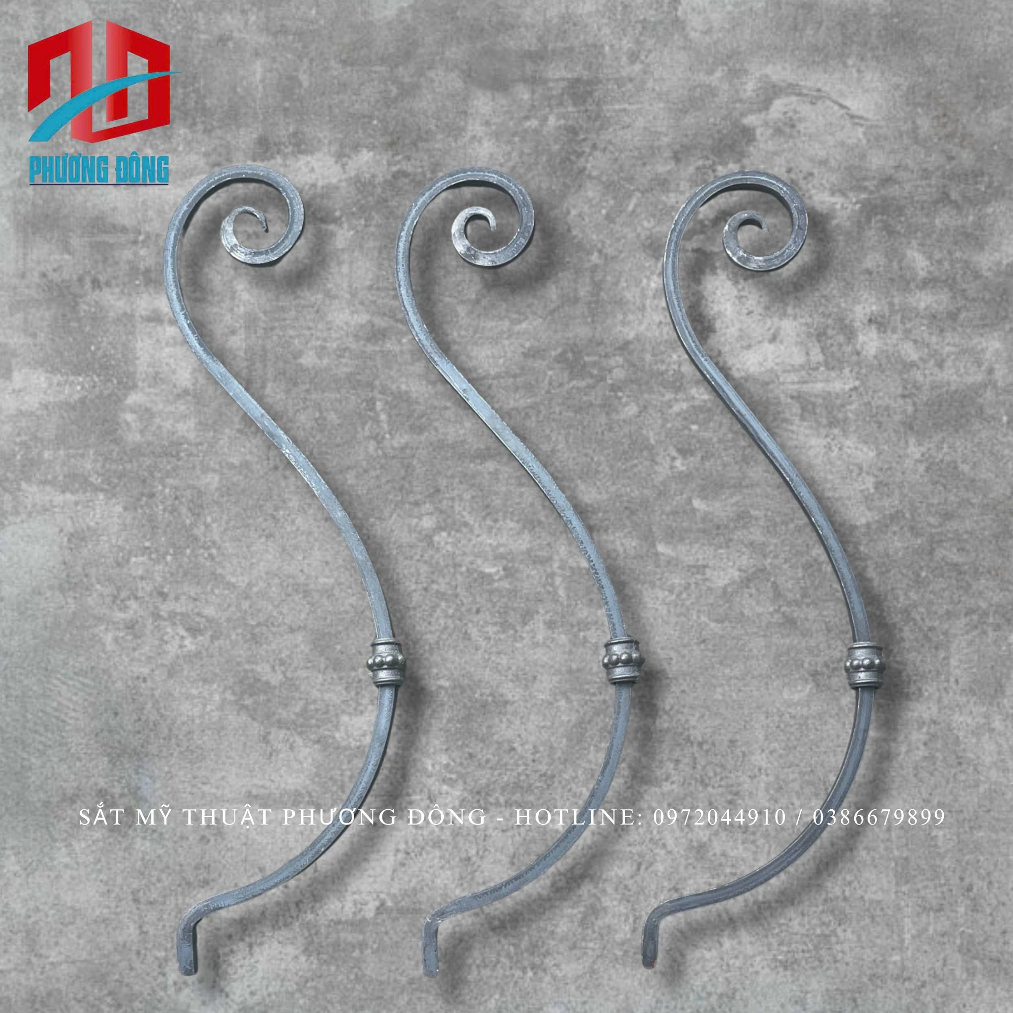 Thanh con tiện bụng bầu sắt đặc xỏ bi