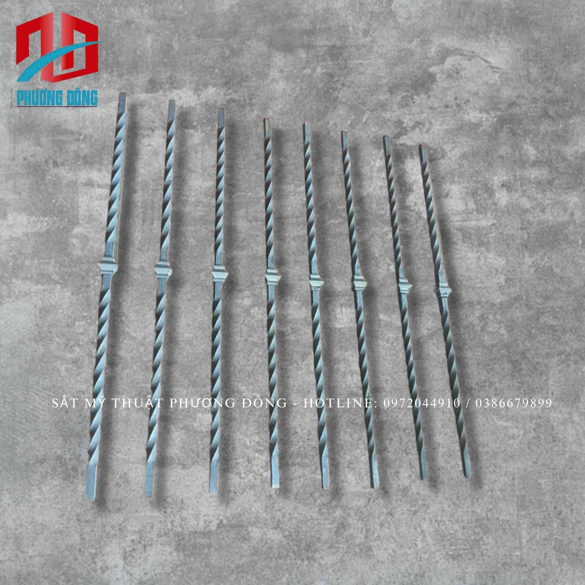 Thanh con tiện xoắn 1 xỏ