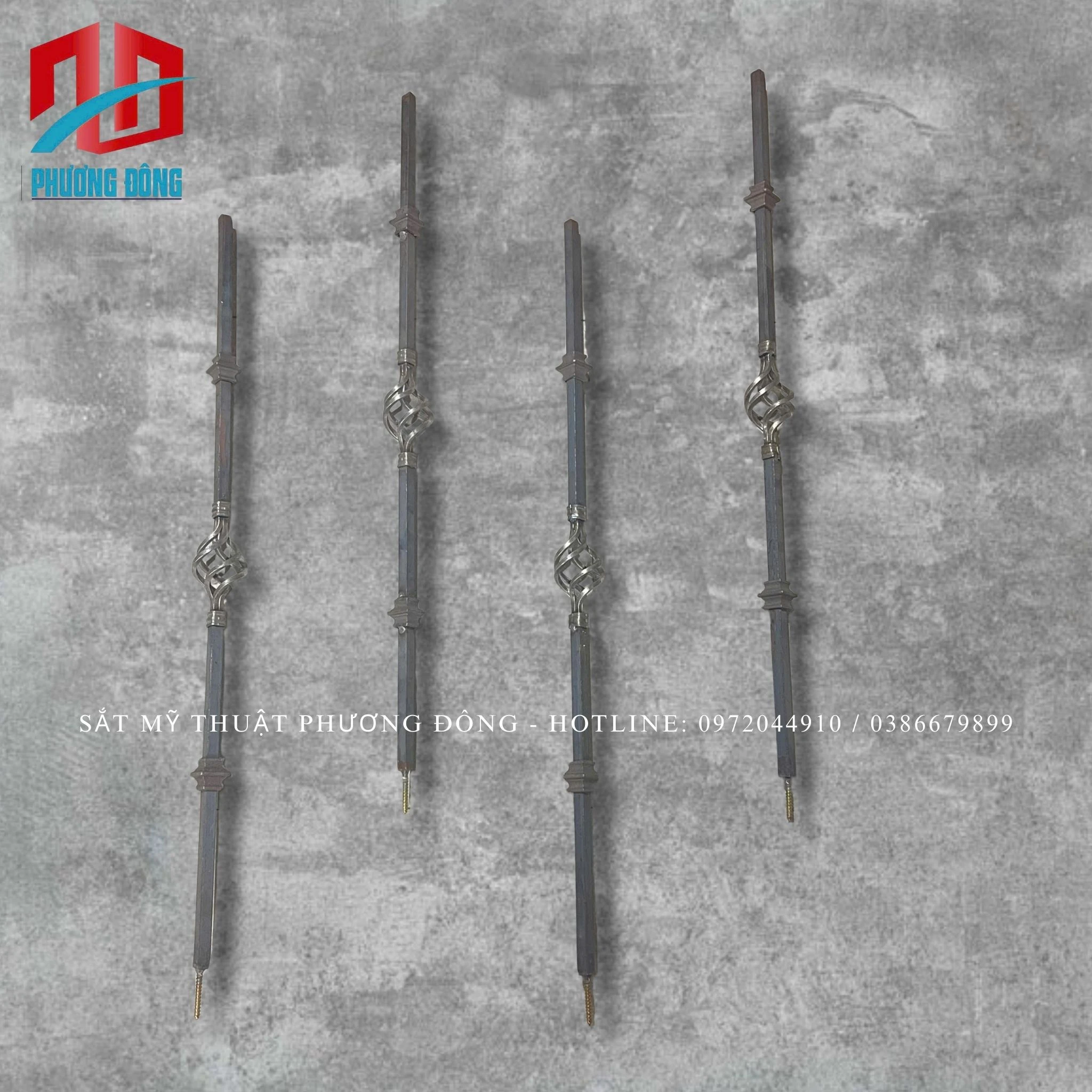 Thanh con tiện thẳng 1 rọ 2 xỏ