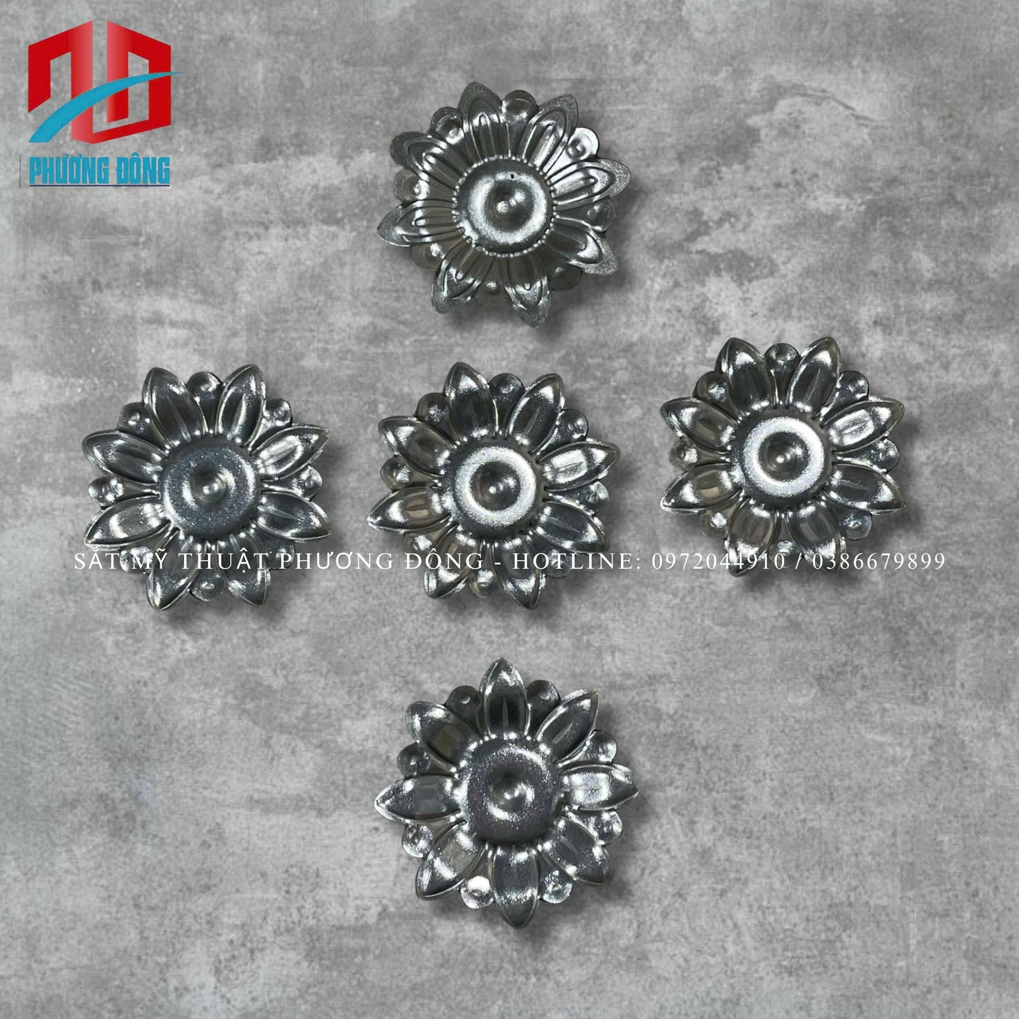 Hoa sắt mỹ thuật H66