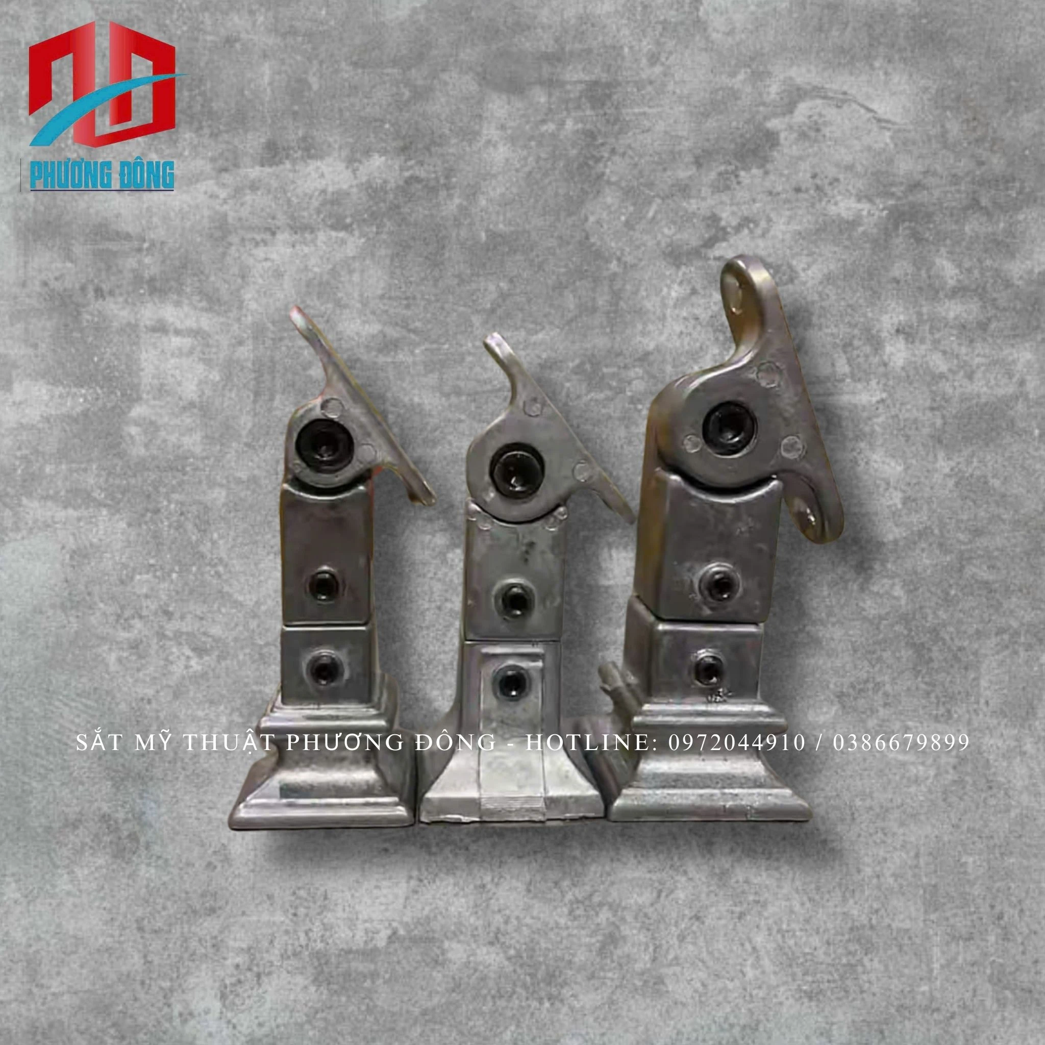 Bộ gật gù lắp con tiện cầu thang