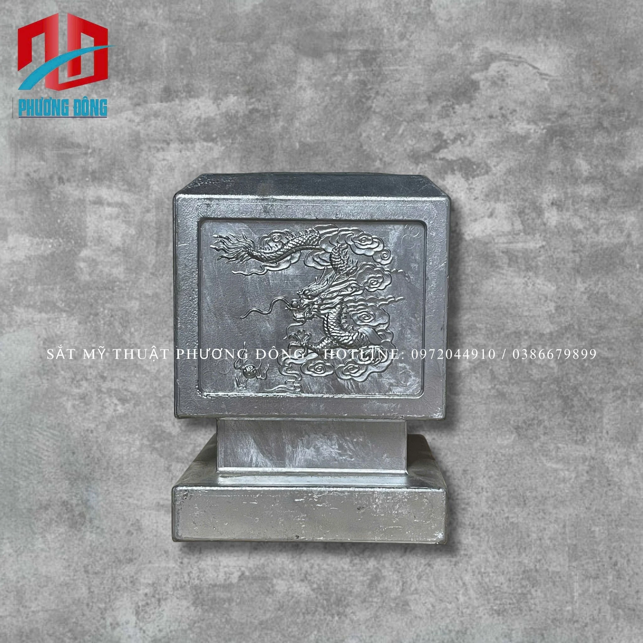 Đầu trụ nhôm đúc